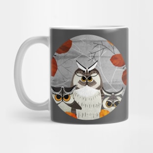 Moth Owls Mug